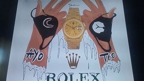 play the song called rolex.